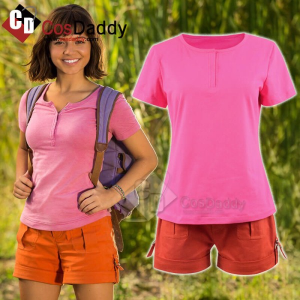 Dora the Explorer Dora and the Lost City of Gold Shirt Short Cosplay